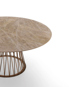 INTRIGO - Round dining table by F.lli Orsenigo - view 3